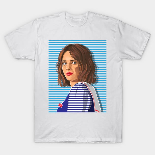 Robin Stranger Things T-Shirt by Laksana Ardie Store